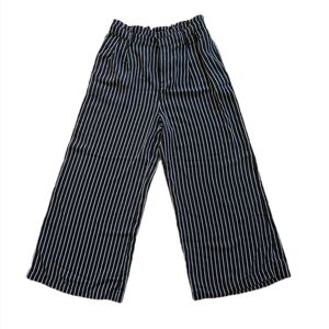 Chic Striped Wide-Leg Trousers